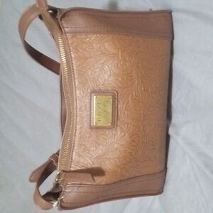 Frye & Co brown crossbody purse